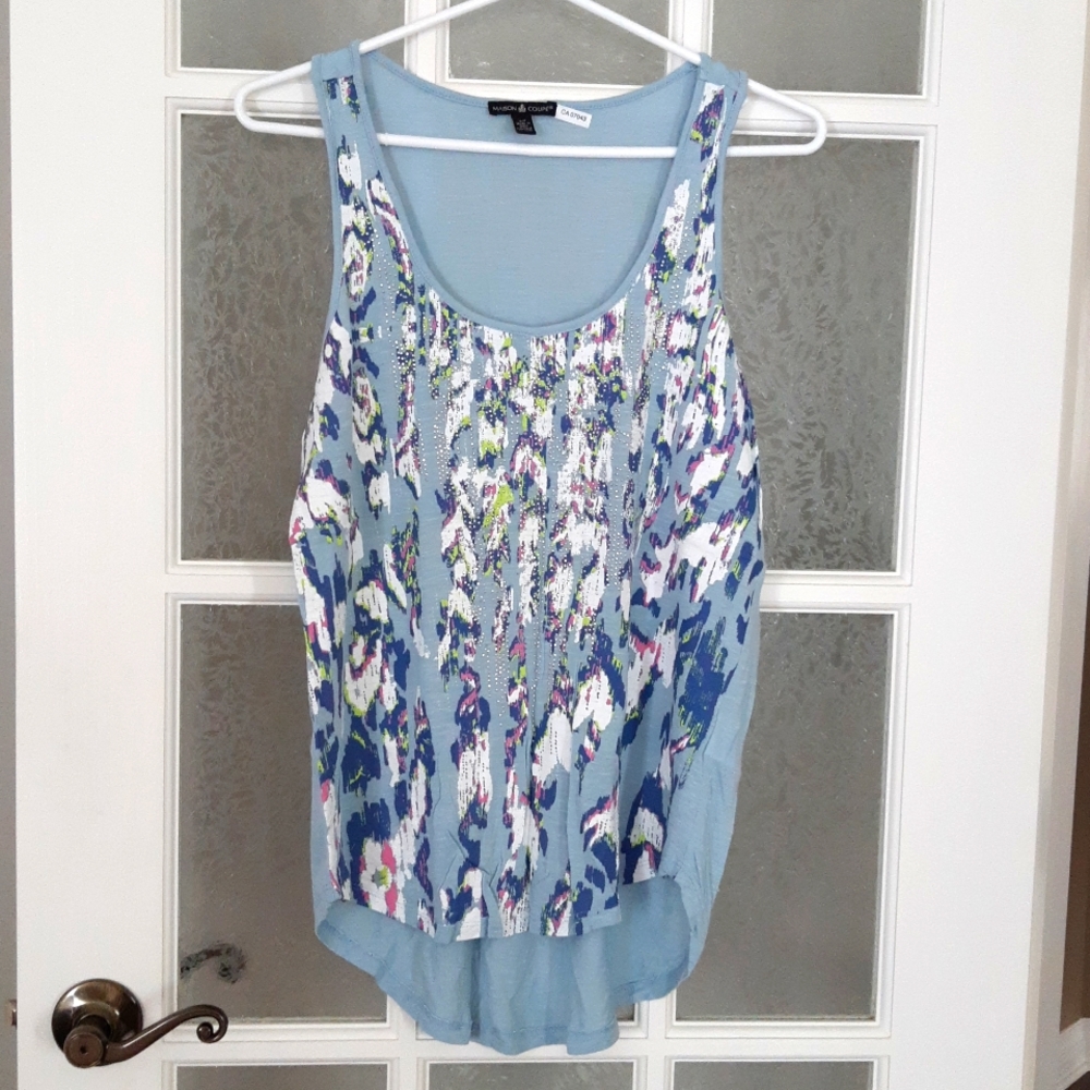 2/25$***Printed tank top